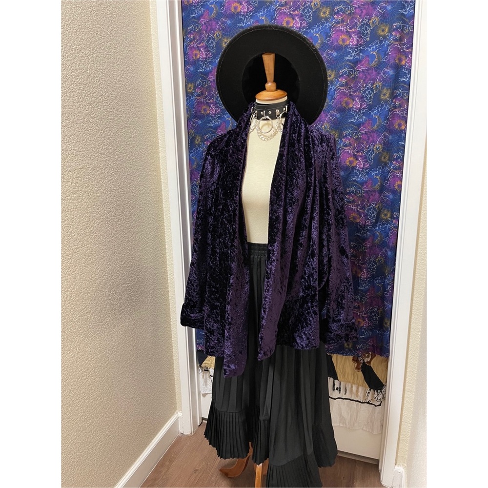 🌈 Amazing mystic Vintage velvet cardigan - Picture 11 of 11